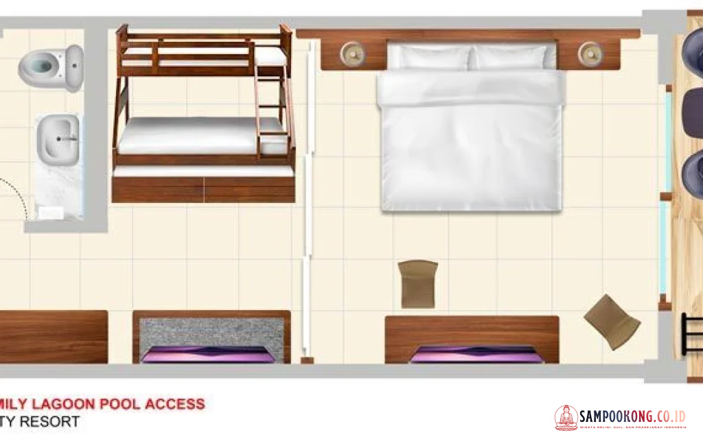 lagoon pool access Bali