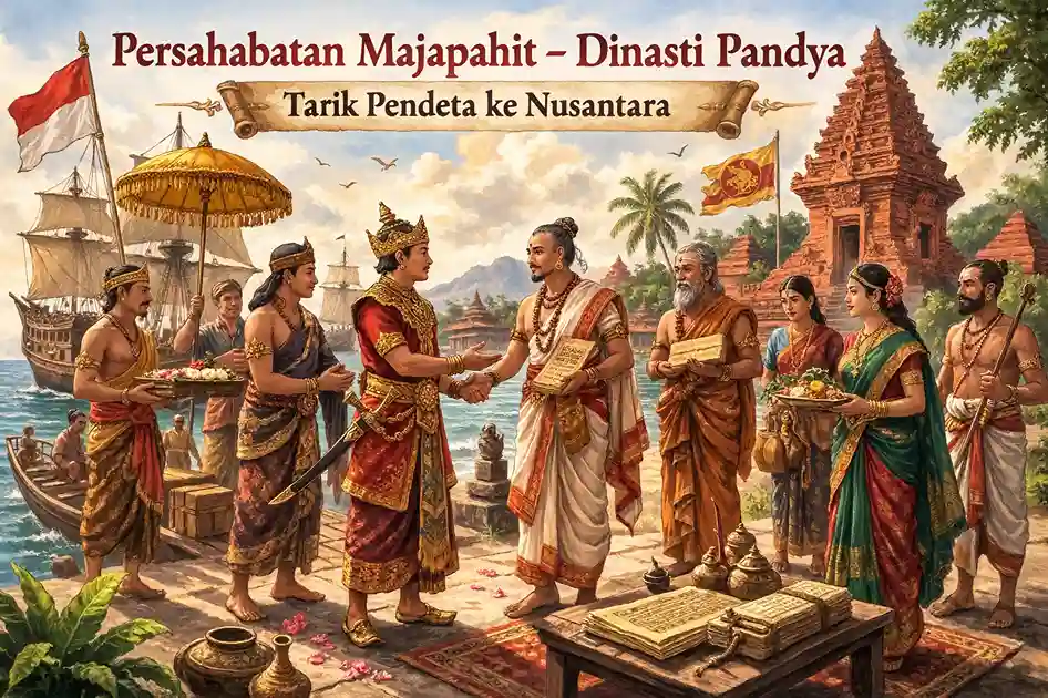 Persahabatan Majapahit Dinasti Pandya tarik pendeta ke Nusantara