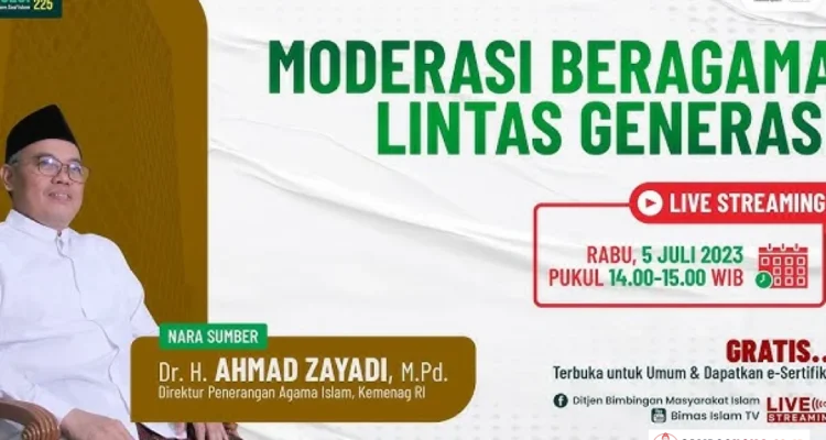 Moderasi Beragama Lintas Agama