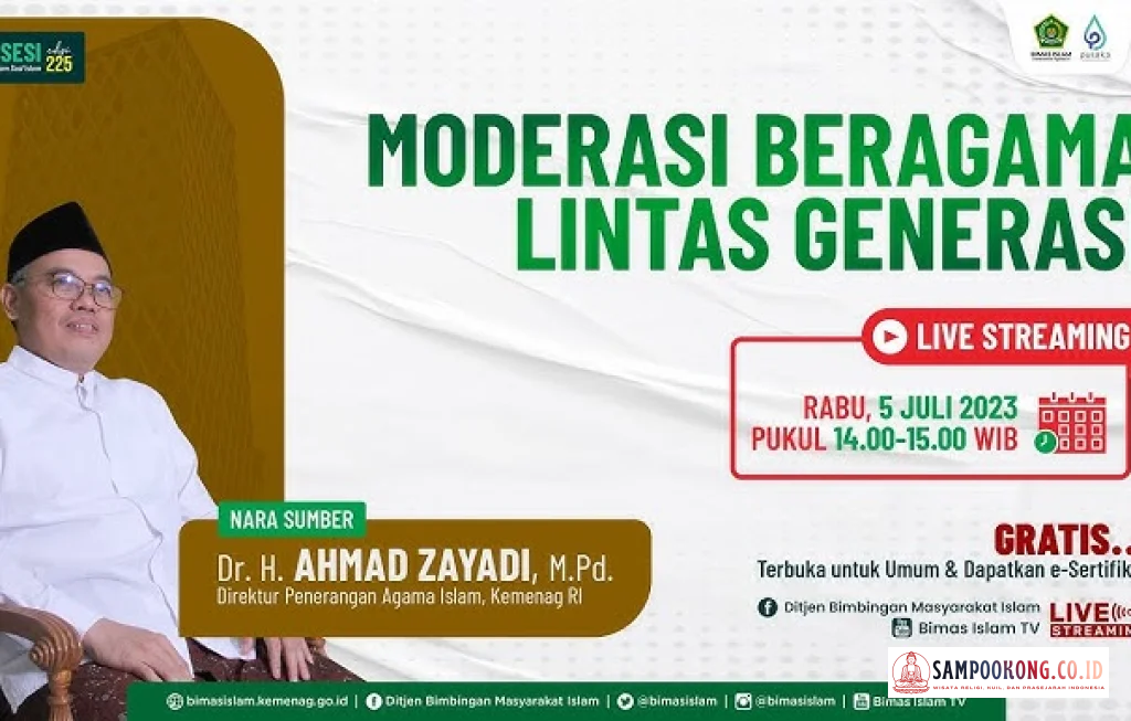 Moderasi Beragama Lintas Agama