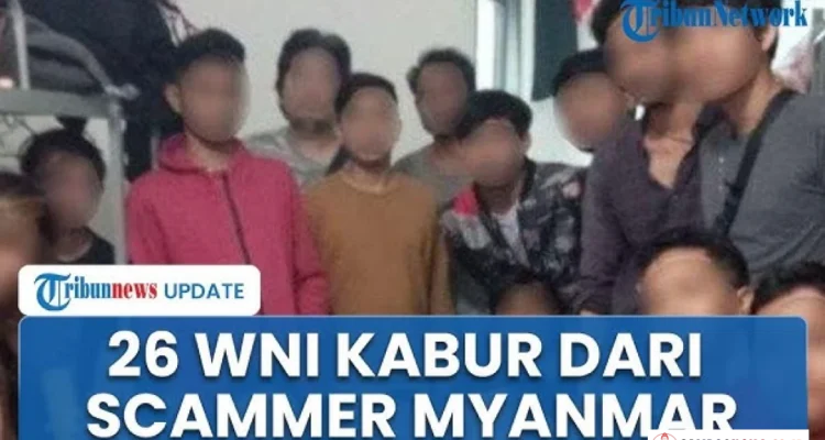 Tentara Myanmar Kabur ke Thailand