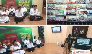 Umat Buddha Baca Dhammapada Serentak