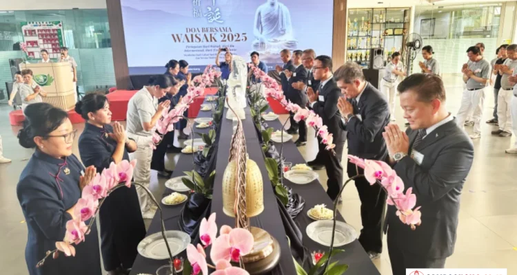 Upacara Waisak 2025 Palembang